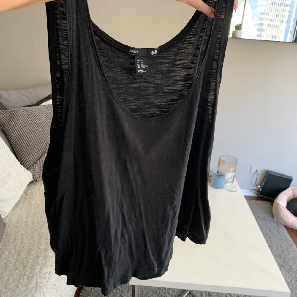 Black basic crop - Picture 4 of 5